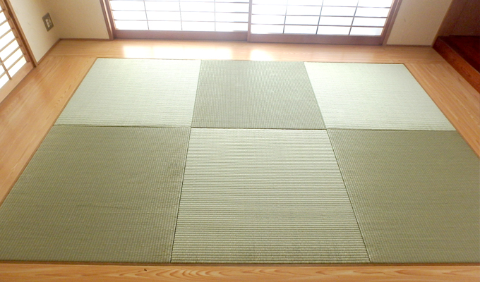 ヘリ無し畳